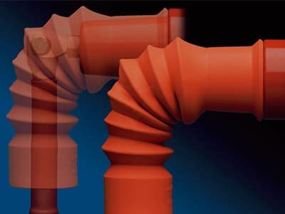 RCAB 17.5 kV Kablo Başlıkları için Ekransız Elastik Bushing İzolasyon Kapağı - Bekel Enerji